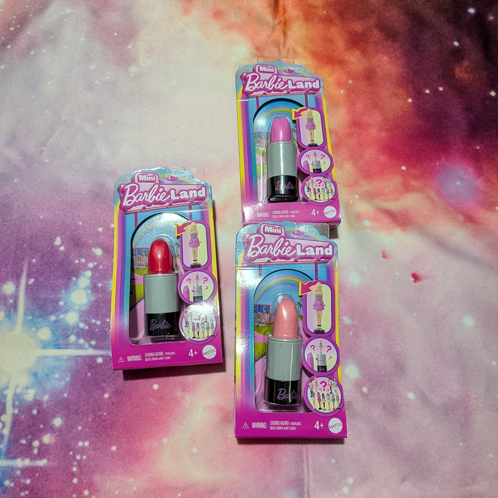 Mini Barbie Land Lipstick Set